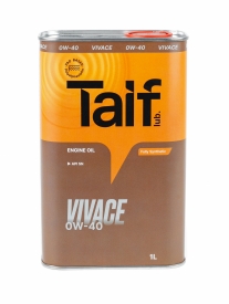 TAIF VIVACE SAE 0W-40 - profi-oil.ru - Екатеринбург