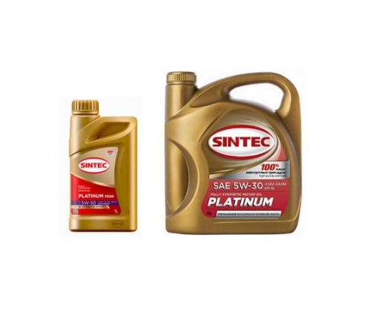   SINTEC PLATINUM SAE 5W-30 API SL, ACEA A5/B5 - profi-oil.ru - 